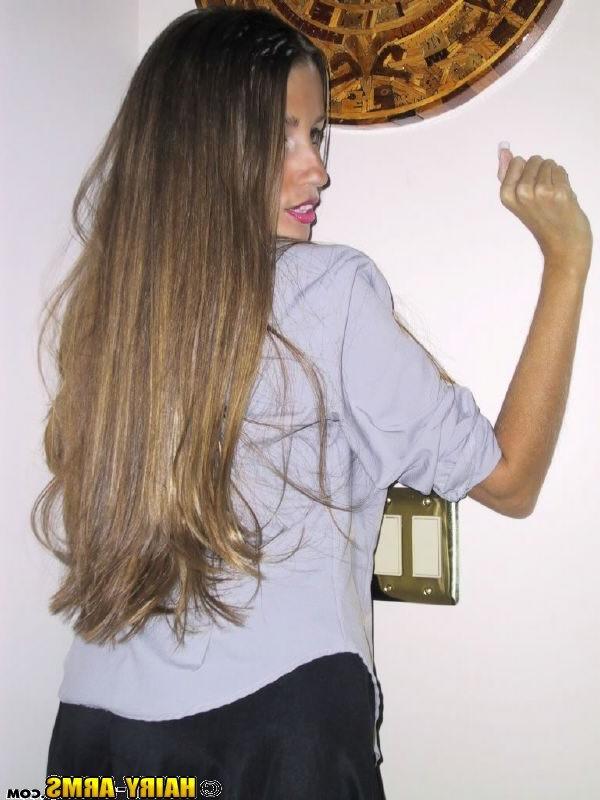 13P Hot Lori with her  inches long arm hair