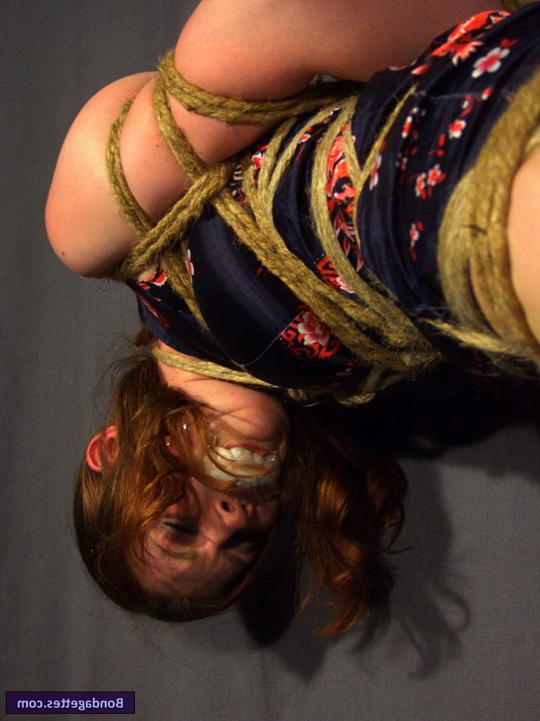 16P Goth suspension bondage of alternative fetish babe