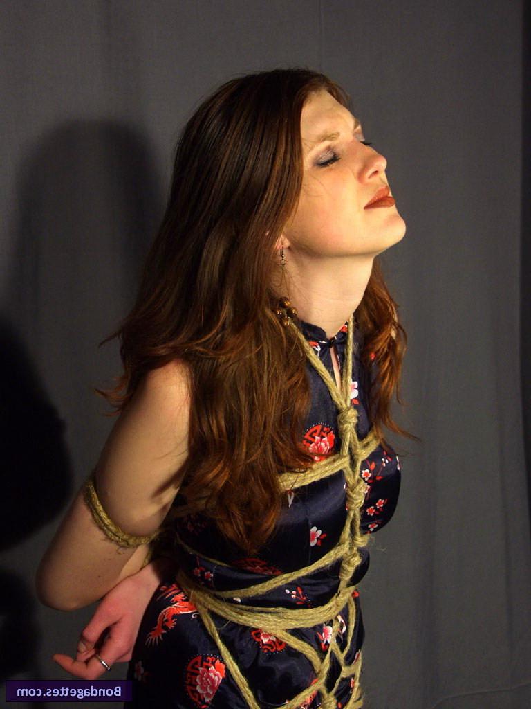 16P Goth suspension bondage of alternative fetish babe