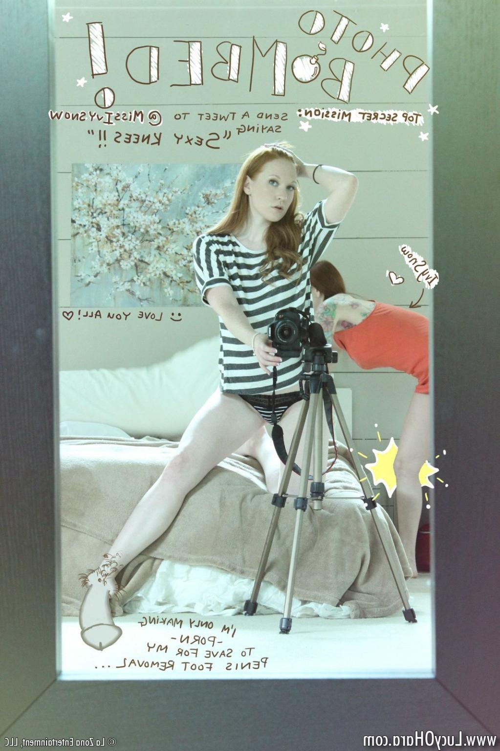 15P Busty redhead Lucy homemade nudes