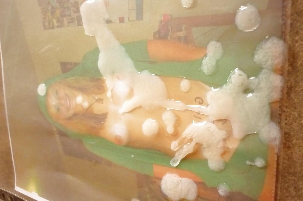 5P KCM220's lesbian friend gets covered with TosserTim's spunk
