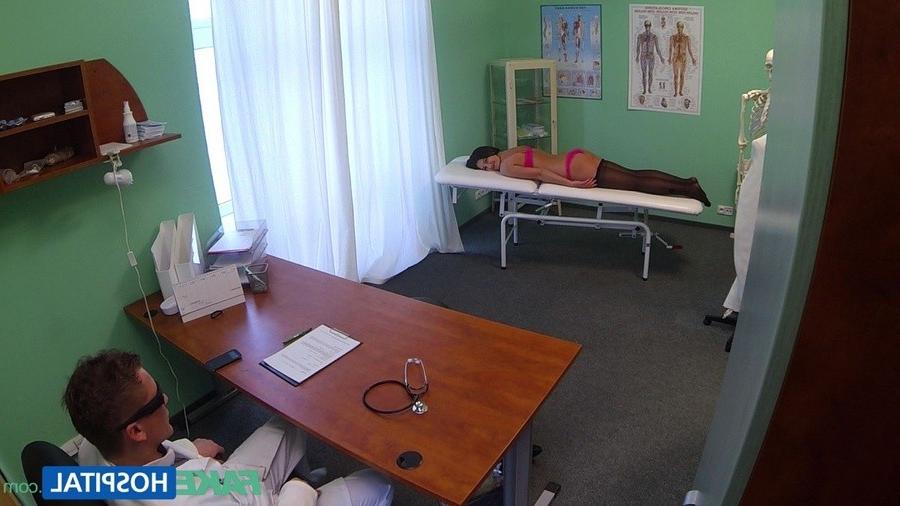 12P Doctors magic cock produces vocal orgasms from horny patient
