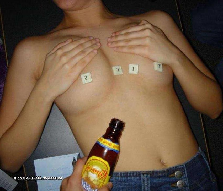 15P Really drunk amateur girlfriends going wild