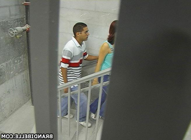 16P Another stairwell another blowjob.