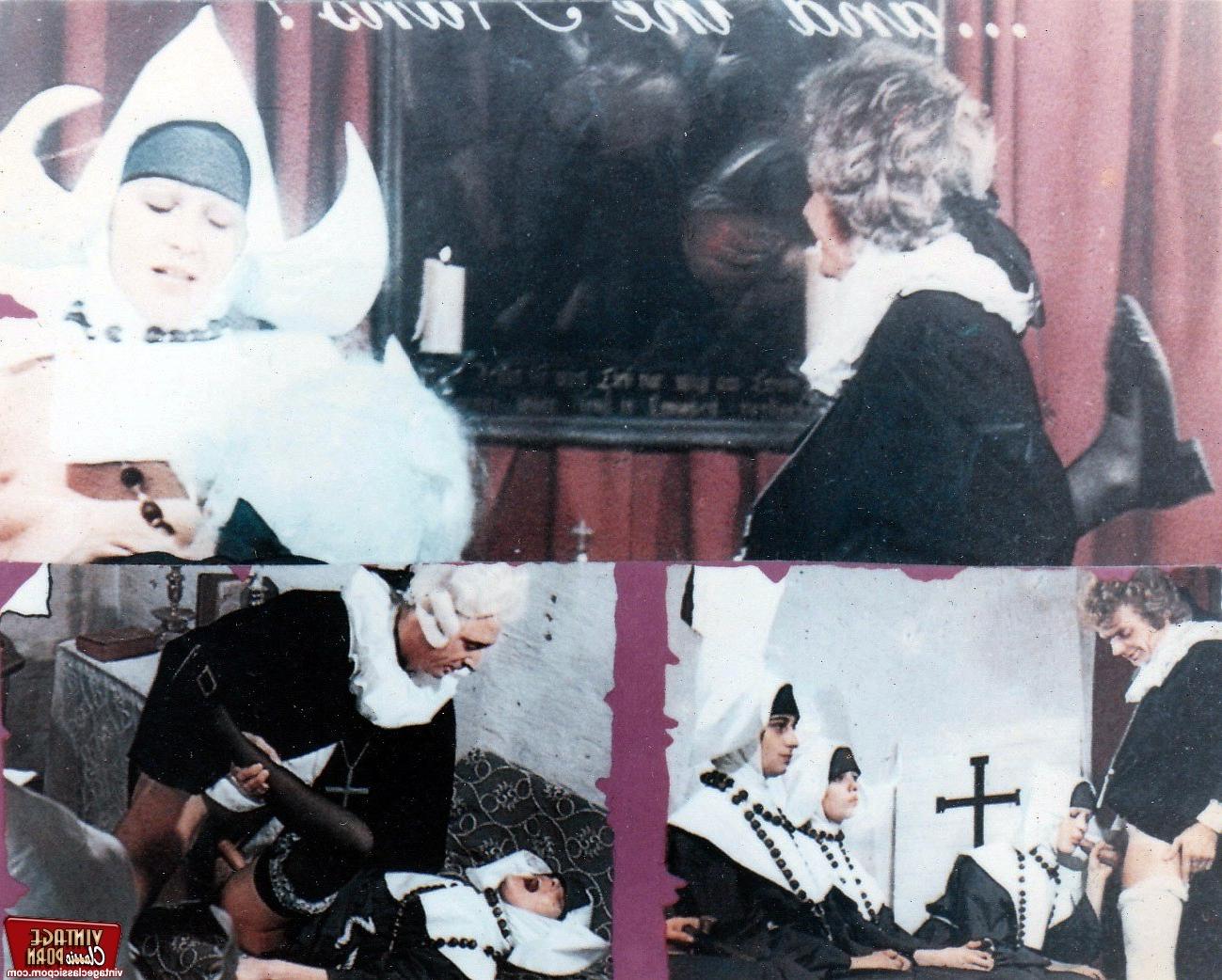 12P Several horny seventies couples enjoy to share a big cock