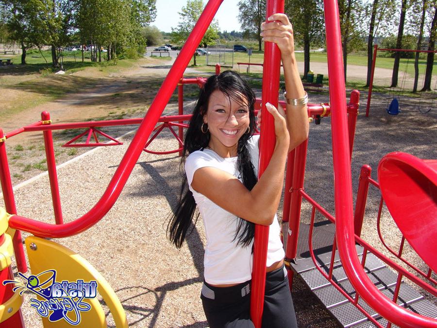 12P Trista has some fun at the local park