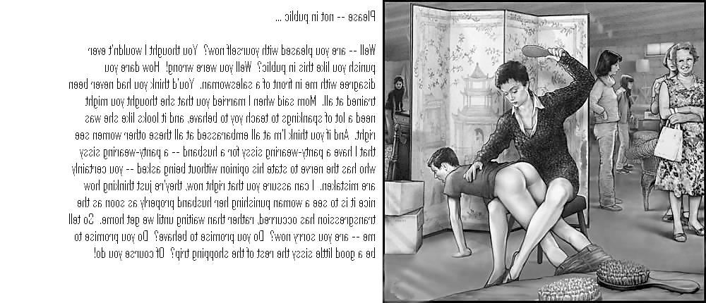 25P Sissy toons and captions