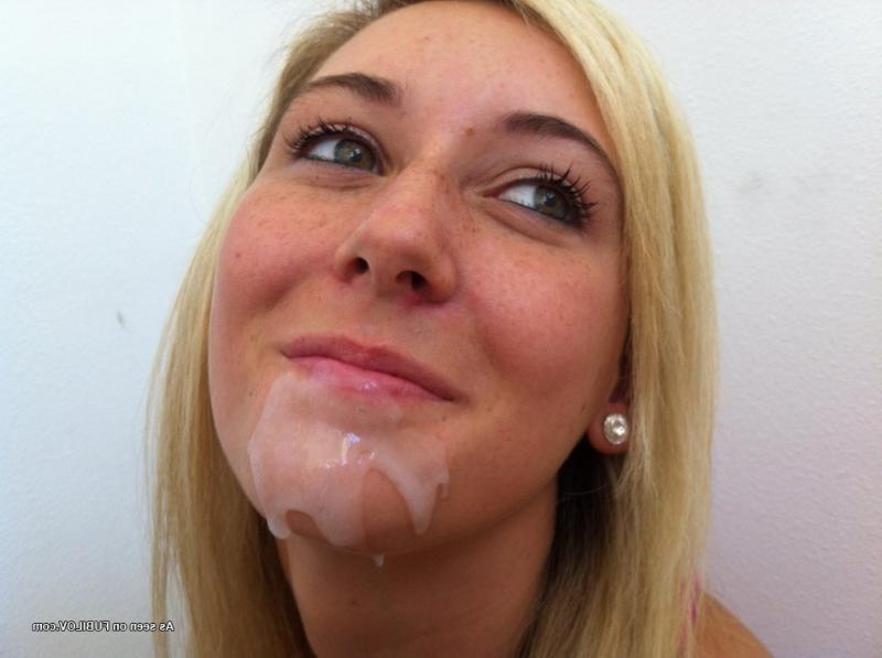 14P Horny wild amateur cocksucking bombshell gets jizzed on
