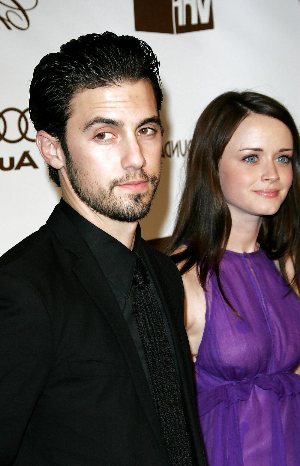 5P Alexis Bledel - 14th Annual Elton John Academy Awards party