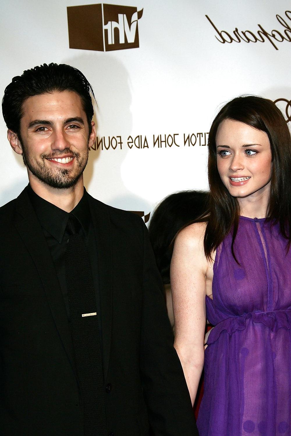 5P Alexis Bledel - 14th Annual Elton John Academy Awards party