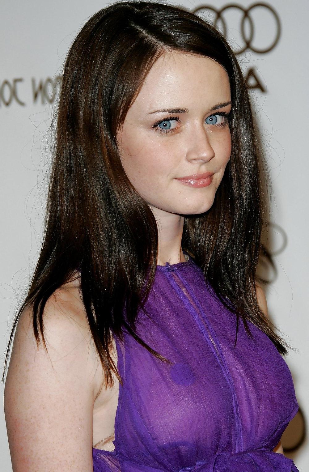 5P Alexis Bledel - 14th Annual Elton John Academy Awards party