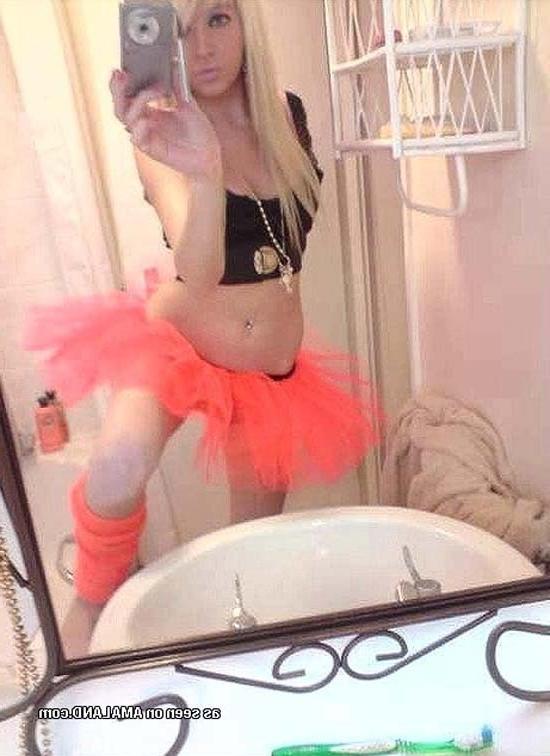 16P Emo doll in tutu and lingerie