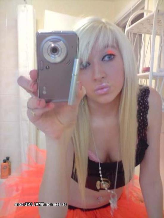 16P Emo doll in tutu and lingerie