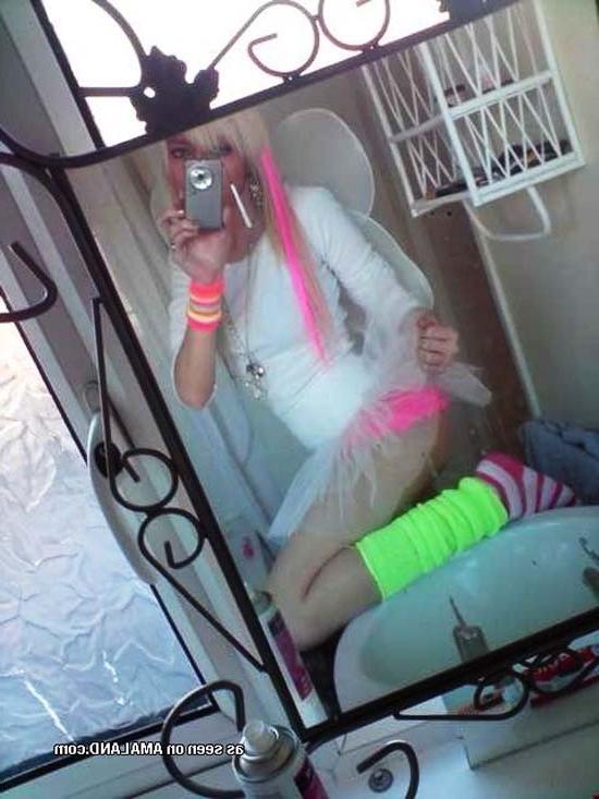 16P Emo doll in tutu and lingerie