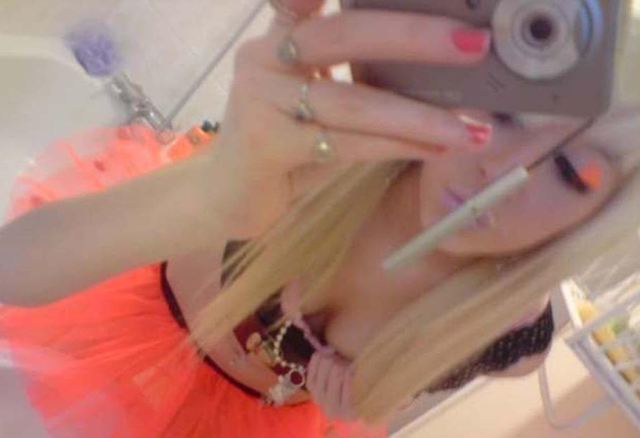 16P Emo doll in tutu and lingerie
