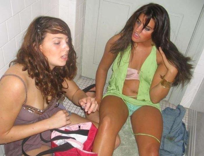 15P Drunk college girls flashing perky teen tits and sexy asses