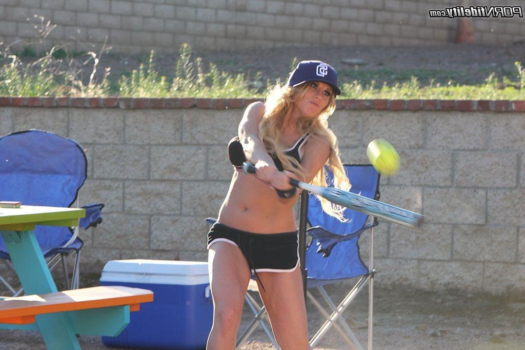 16P Charisma Cappelli loves baseball and assfucking