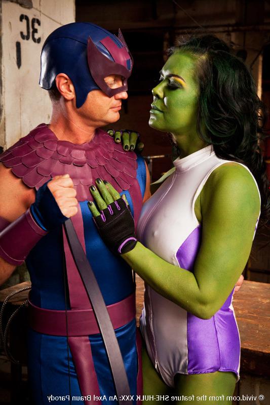 25P Chyna As She Hulk XXX In Anal Sex Porn Parody With Hawkeye