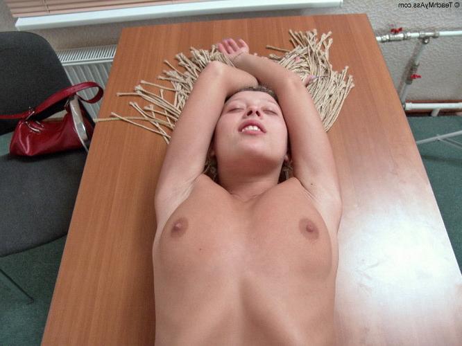 17P Young anal virgin gets her asshole stuffed with cock