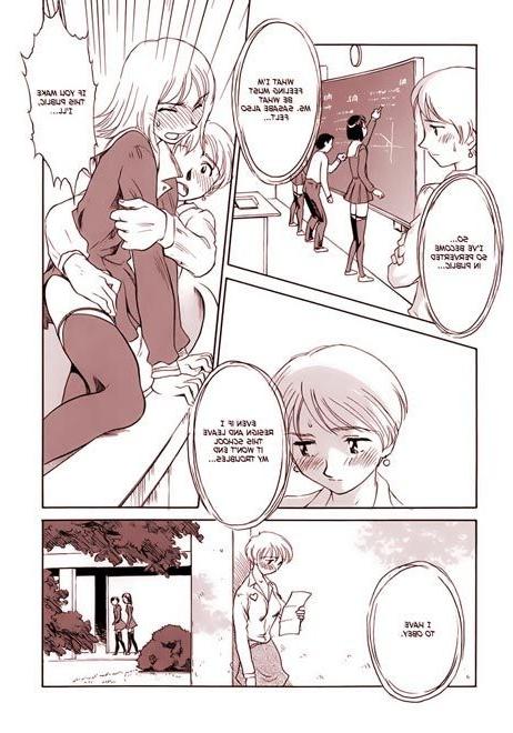 12P Gidget screams loudly and rides Master in a dungeon