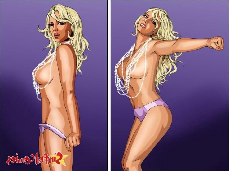 16P Britney slowly seducing the man behind the camera with her body