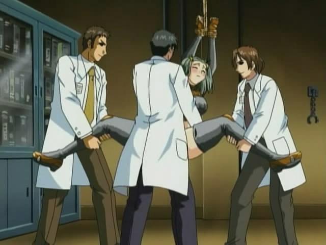 16P Three docs nastily work up busty doll?s pussy