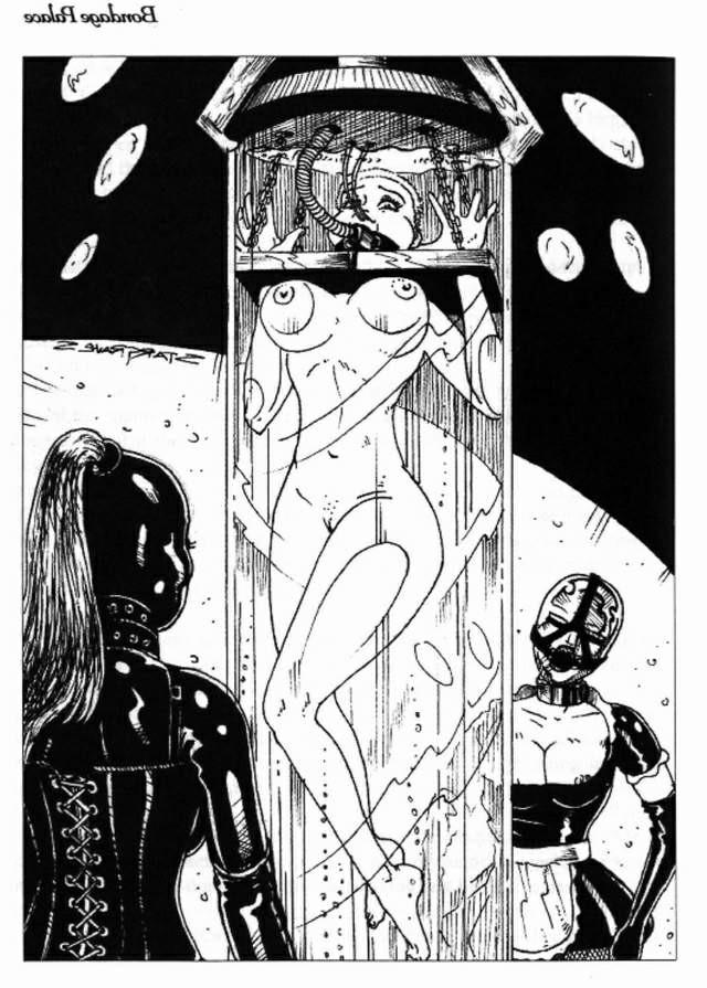 15P bizarre dark and evil dungeon artworks of women