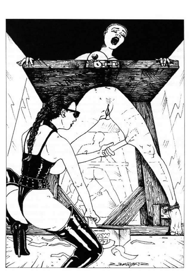 15P bizarre dark and evil dungeon artworks of women