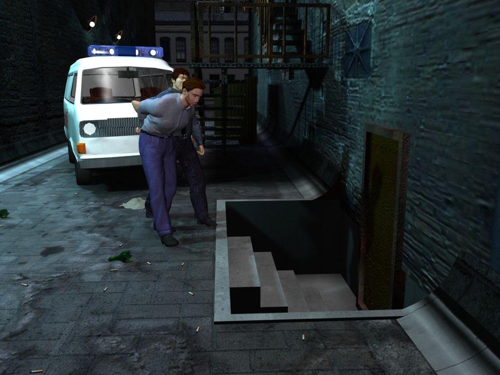 8P 3D male captured and tortured by mean police officer in dungeon