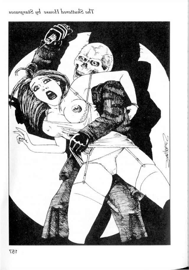 15P horrible painful artwork of helpless women in dark evil dungeons
