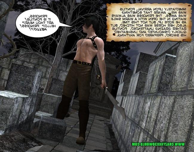 16P Big boobed naked princess escapes from dungeon