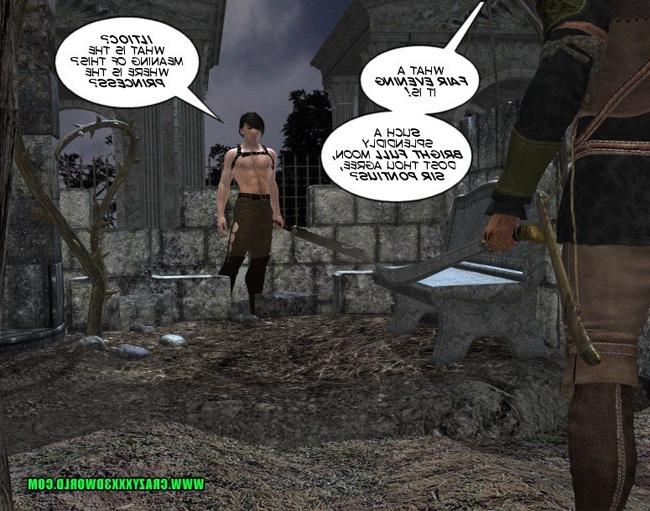 16P Big boobed naked princess escapes from dungeon