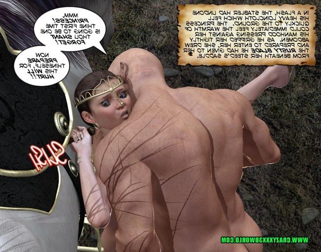 16P Big boobed naked princess escapes from dungeon