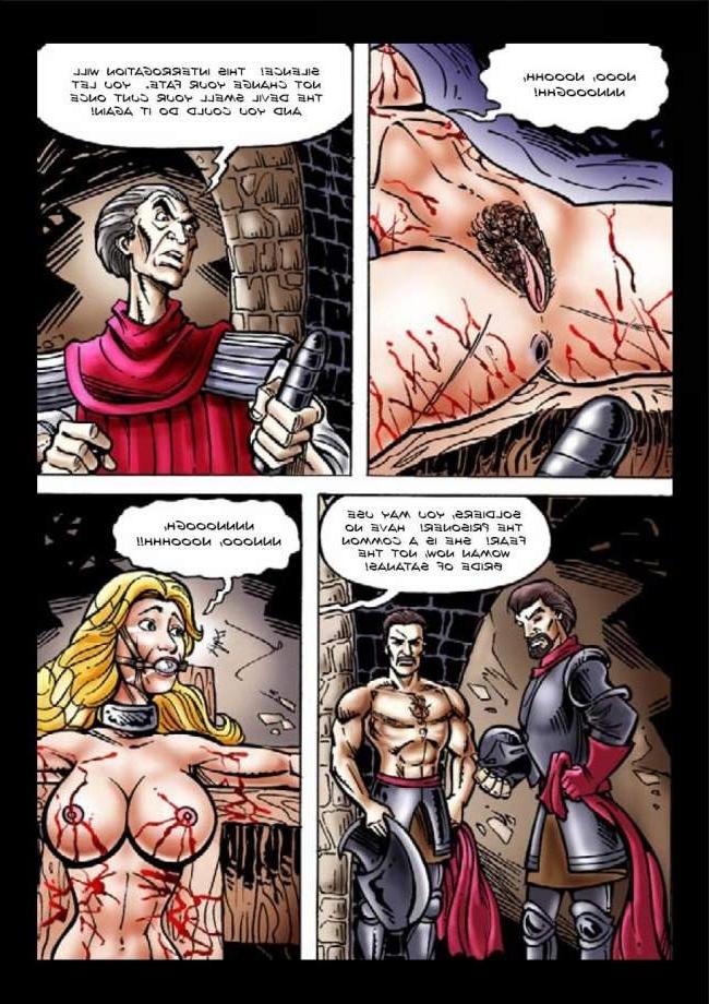 15P screaming blonde tormented in dungeon