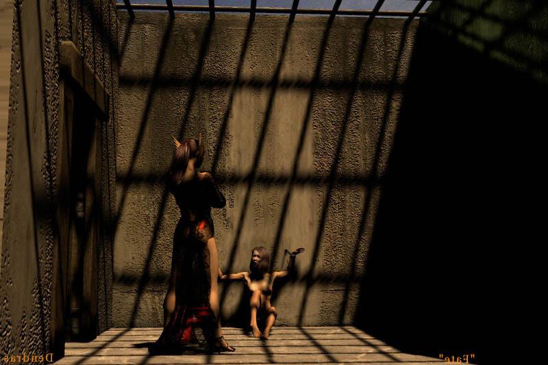 15P screaming in torment dungeon bdsm art
