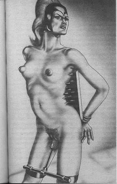 15P terrible painful female dungeon art