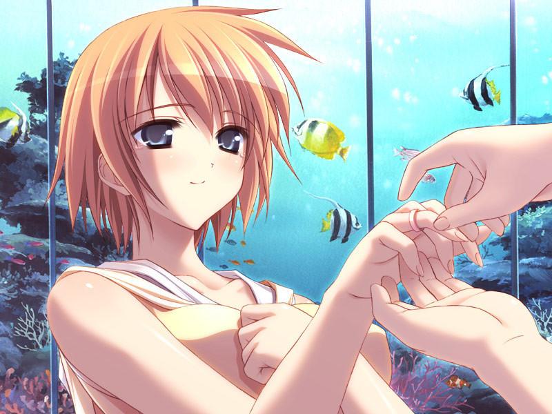 19P Busty teen hentai waitresses in short skirt uniforms want sex