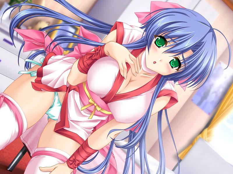 20P Blue eye blonde hair hentai bombshell with perfect tits and ass