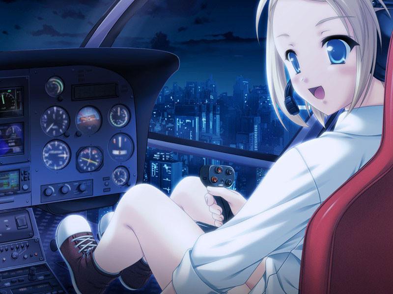 20P Blue eye blonde hair hentai bombshell with perfect tits and ass
