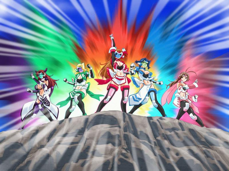 18P Busty pregnant hentai heroines fuck to defeat evil monsters