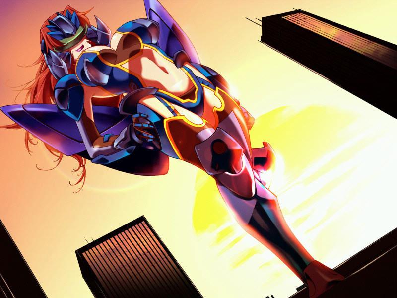 18P Busty pregnant hentai heroines fuck to defeat evil monsters