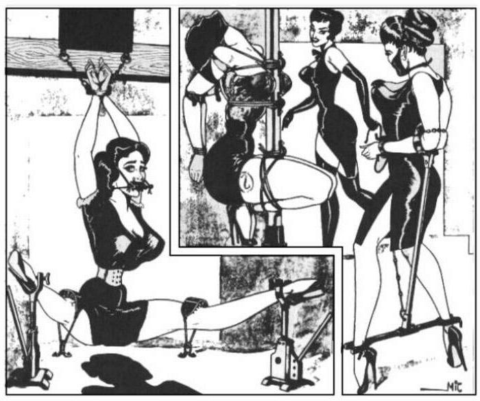 15P bizarre and extreme vintage dungeon art
