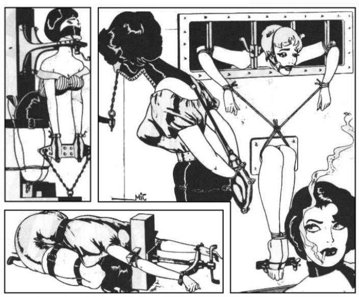 15P bizarre and extreme vintage dungeon art