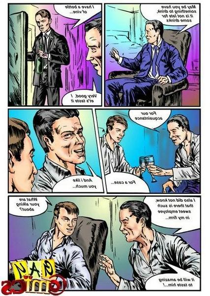 15P Drunk party ended in sexual orgies in comics