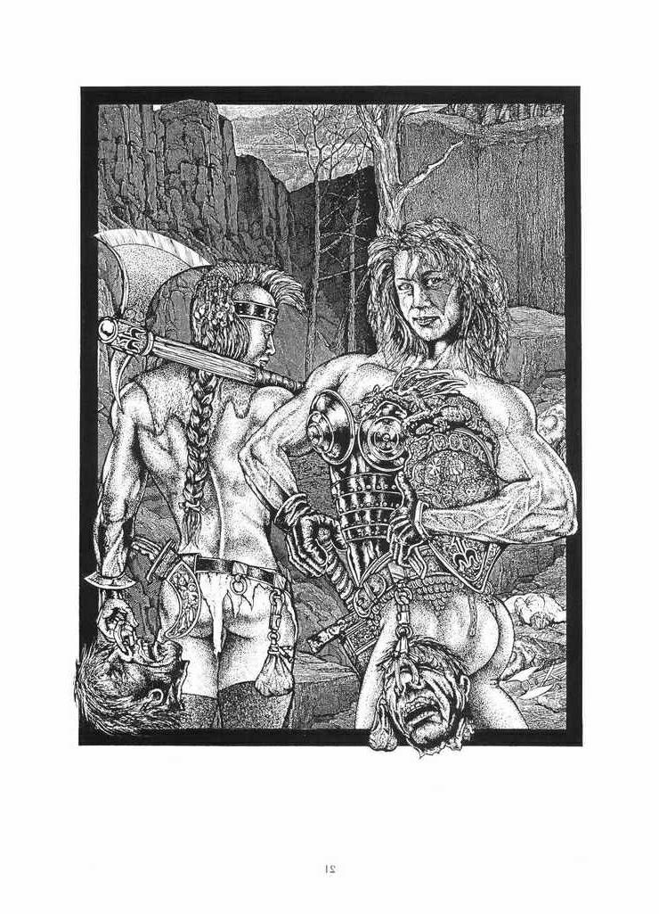15P horrific dungeon bondage drawings