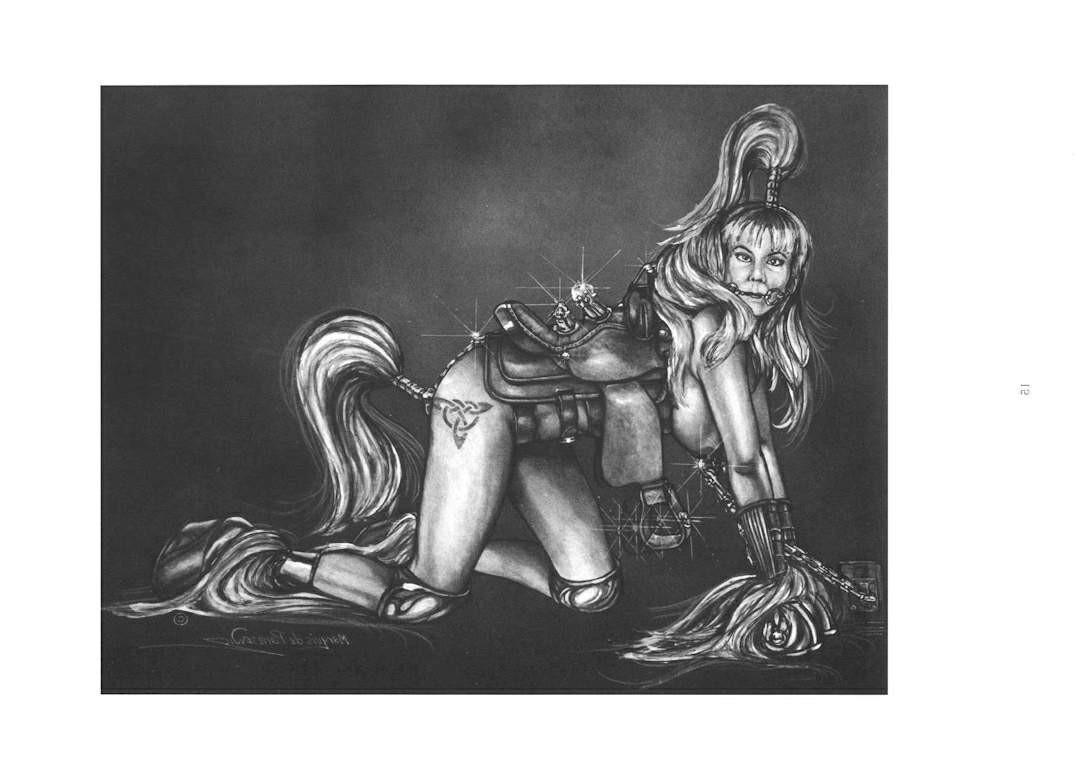15P horrific dungeon bondage drawings