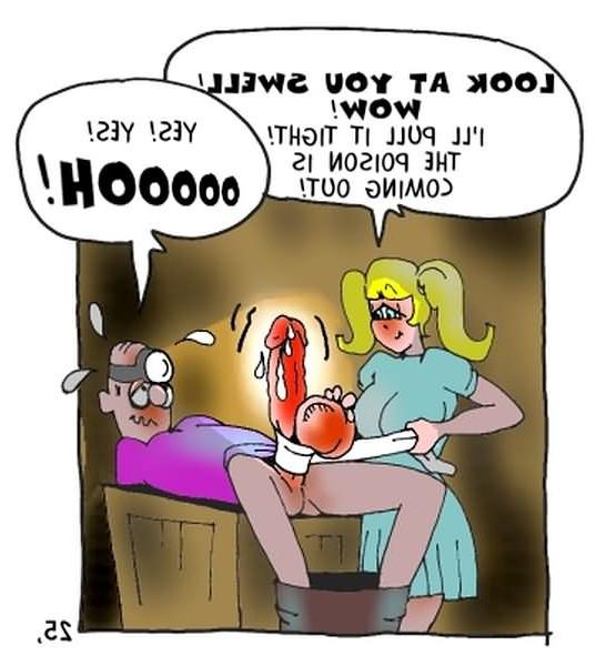 9P Playing doctor toon story
