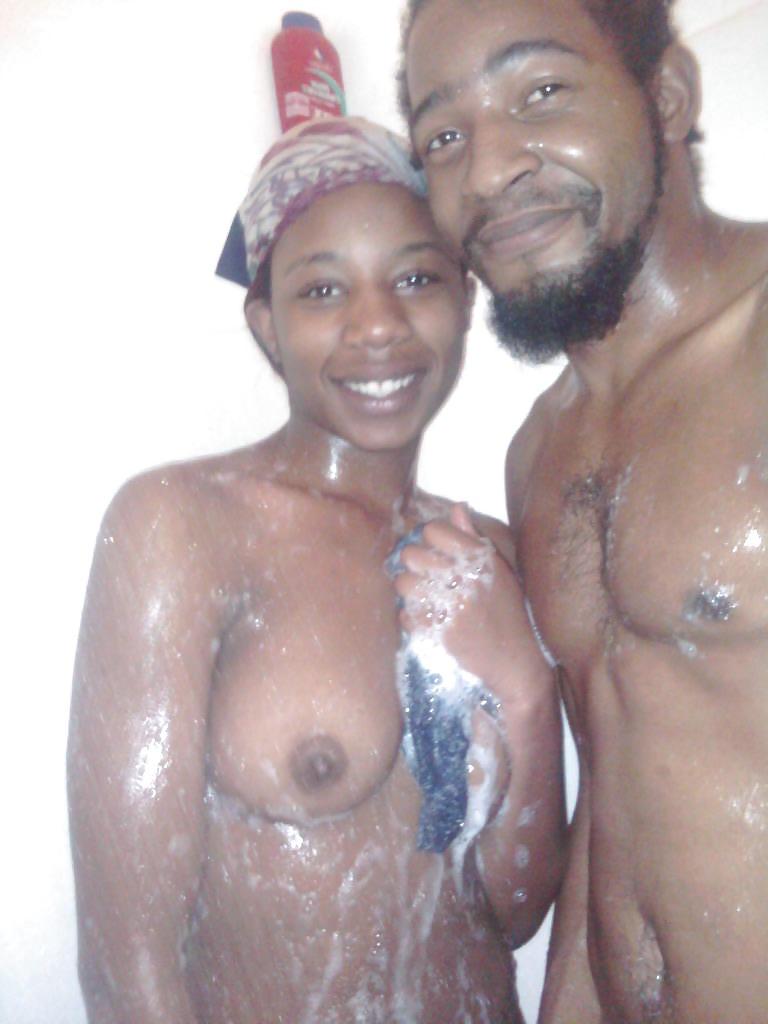25P Blacks in the shower