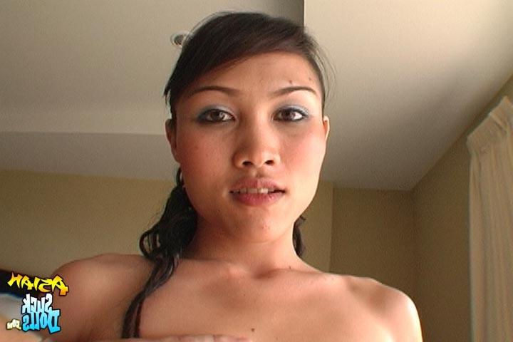15P Beautiful asian girl Nana gets fucked on a leather couch