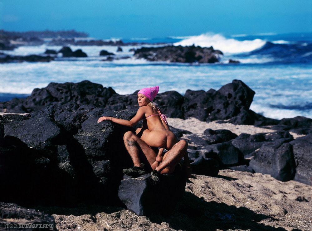 15P Alexa Weix gets fucked hard by the sea